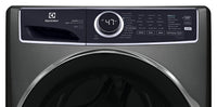 Electrolux 5.2 Cu. Ft. Front-Load Washer and 8 Cu. Ft. Gas Dryer - Titanium 