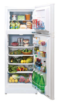 Off-Grid by Unique 10.3 Cu. Ft. Solar-Powered 12/24 DC Top-Mount Refrigerator - White - UGP-290LW | Réfrigérateur solaire Off-Grid de Unique de 10,3 pi3 et de 12/24 CC à congélateur supérieur - blanc - UGP-290LW | UGP290LW