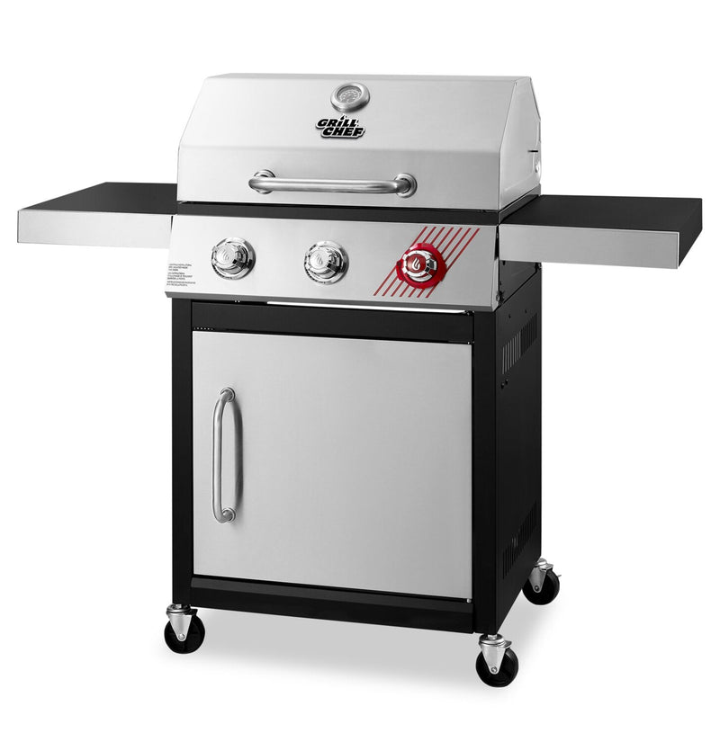 Grill Chef 39,000 BTU 3-Burner LP Gas BBQ - GCF371CRP | Gril à gaz propane Grill Chef de 39 000 BTU à 3 brûleurs - GCF371CRP | GCF371CR