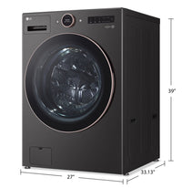 LG 5.8 Cu. Ft. Smart Front-Load Washer with TurboWash® 360 and AI DD™ - WM6500HBA 