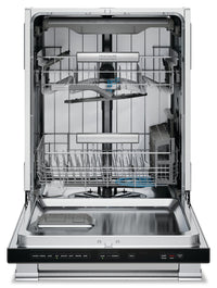 Frigidaire Professional 24" 47 dBA Built-In Top-Control Dishwasher - Smudge-Proof™ Stainless Steel -… | Lave-vaisselle encastré Frigidaire Professional de 24 po et de 47 dBA avec commandes sur le dessus -…