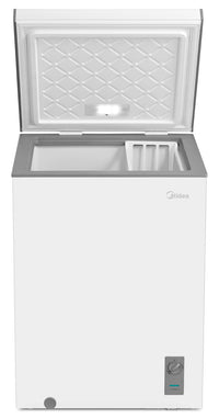 Midea 5 Cu. Ft. Convertible Chest Refrigerator-Freezer - MRC05M4CWW | Congélateur coffre convertible en réfrigérateur Midea de 5 pi3 - MRC05M4CWW | MRC05MWW