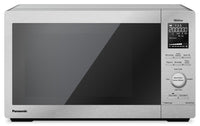 Panasonic 0.9 Cu. Ft. Countertop Microwave with Genius Sensor - Stainless Steel - NNSD47QS | Four à micro-ondes de comptoir Panasonic de 0,9 pi3 avec capteur GeniusMD - acier inoxydable - NNSD47QS | NNSD47QS