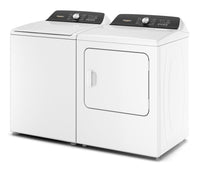 Whirlpool 5.2 Cu. Ft. Top-Load Washer and 7 Cu. Ft. Gas Dryer WHTL501G - White 