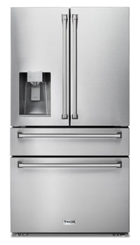 Thor Kitchen 22 Cu. Ft. Counter-Depth French-Door Refrigerator - TRF3601FD 