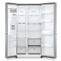 LG 36" 29 Cu. Ft. Side-by-Side Refrigerator with Ice and Water Dispenser - Stainless Steel - LS29S3230V | Réfrigérateur LG de 29 pi3 et de 36 po à compartiments juxtaposés avec distributeur d'eau et de glaçons - acier inoxydable - LS29S3230V | LS29S32V