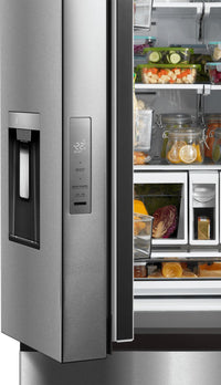 Midea 36" 29.3 Cu. Ft. Smart French-Door Refrigerator - Stainless Steel - MRF29D2AST | Réfrigérateur intelligent Midea de 36 po et de 29,3 pi³ à portes françaises - acier inoxydable - MRF29D2AST | MRF29D2S