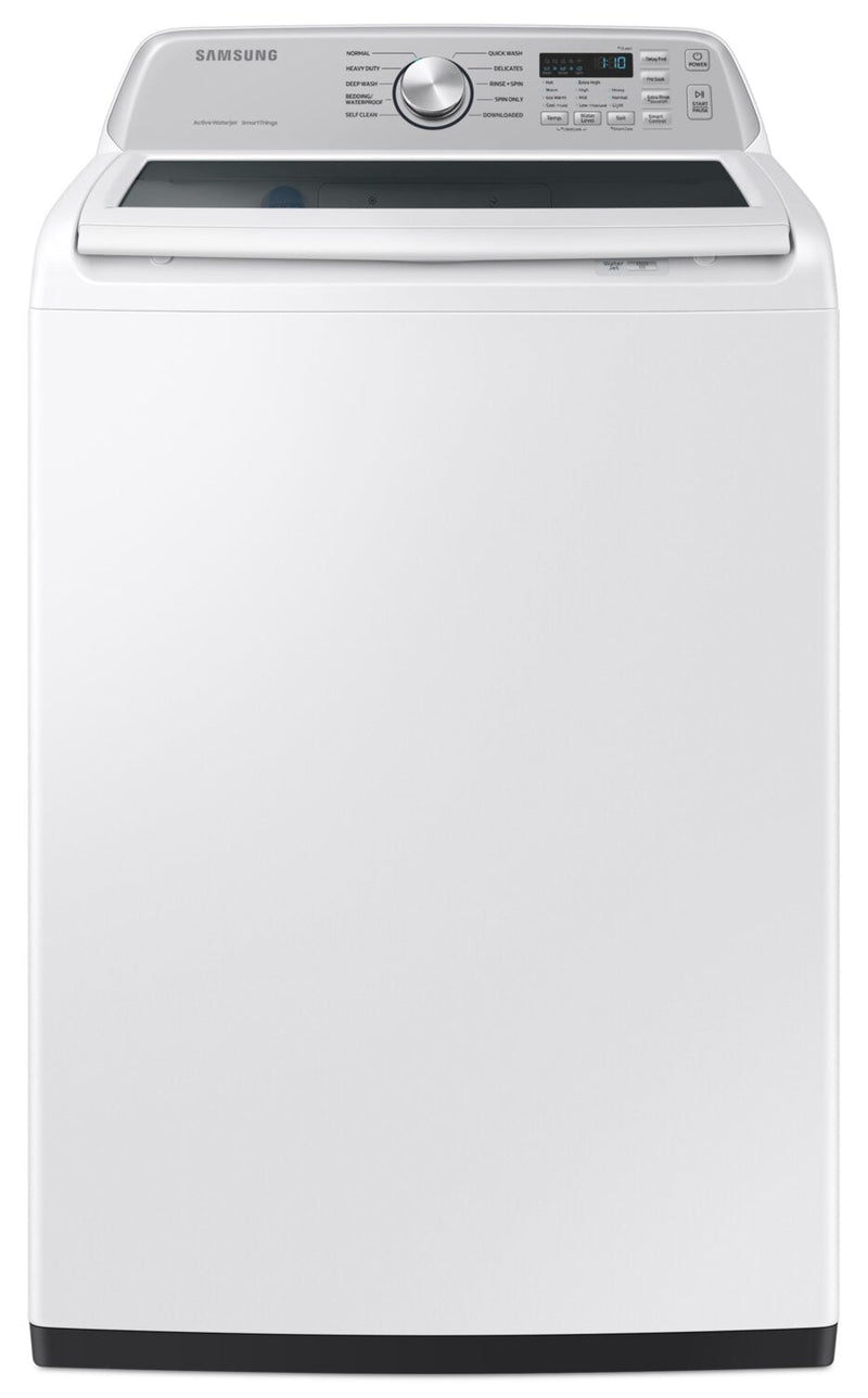 Samsung 5.4 Cu. Ft. Top-Load Washer - White - WA46CG3505AWA4 | Laveuse Samsung à chargement par le haut de 5,4 pi³ - blanche - WA46CG3505AWA4