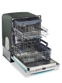 Classic Retro by Unique 24" 45 dBA Top-Control Dishwasher - Ocean Mist Turquoise - UGP-24CR DW T | Lave-vaisselle Classic Rétro par Unique de 24 po et de 45 dBA avec commandes sur le dessus - turquoise brume marine - UGP-24CR DW T | U24CRDWT