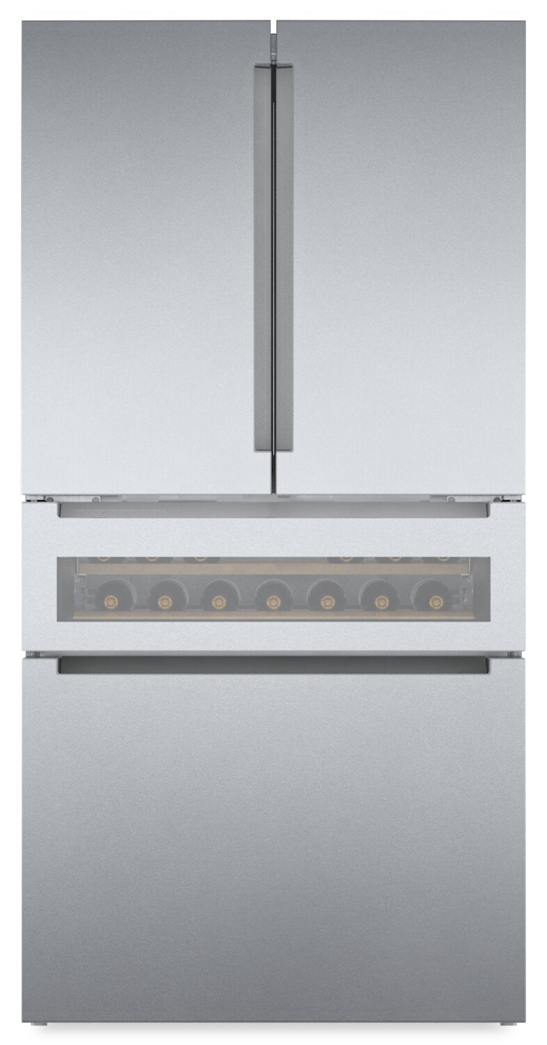 Bosch 21 Cu. Ft. French-Door Bottom Mount Refrigerator - B36CL81ENG - Refrigerator in Stainless Steel