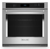 KitchenAid 30" 5 Cu. Ft. Single Wall Oven with Air Fry - KOES530PSS | Four mural simple KitchenAid de 30 po de 5 pi3 avec friture à air - KOES530PSS | KOES53SS