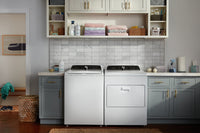 Whirlpool 5.2 Cu. Ft. Top-Load Washer and 7 Cu. Ft. Gas Dryer - White 