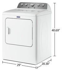 Maytag 7 Cu. Ft. Gas Dryer with Steam-Enhanced Cycles - MGD5430MW 