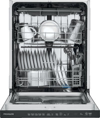 Frigidaire 24" 49 dBA Built-In Top-Control Dishwasher - Stainless Steel - FDSP4501AS | Lave-vaisselle encastré Frigidaire de 24 po et de 49 dBA avec commandes sur le dessus - acier inoxyd…