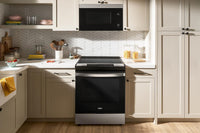 Whirlpool 6.4 Cu. Ft. Induction Range with No Preheat Air Fry - Stainless Steel - WSIS5030RZ | Cuisinière à induction Whirlpool de 6,4 pi3 avec friture à air sans préchauffage - acier inoxydable - WSIS5030RZ | WSIS503Z