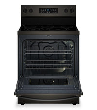 Whirlpool 5.3 Cu. Ft. Electric Range with No Preheat Air Fry - Black Stainless Steel - YWFES5030RV  | Cuisinière électrique Whirlpool de 5,3 pi3 avec friture à air sans préchauffage - acier inoxydable noir - YWFES5030RV  | YWFES5RV