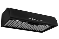 Classic Retro by Unique 36" 700 CFM Under-Cabinet Range Hood - Midnight Black - UGP-36CR RH B | Hotte de cuisinière sous l’armoire Classic Rétro par Unique de 36 po et de 700 pi3/min - noir minuit - UGP-36CR RH B | U36CRRHB