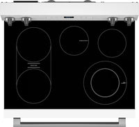 Maytag 30" 5.3 Cu. Ft. Electric Range with No Preheat Air Fry - White - YMFES6030RW | Cuisinière électrique Maytag de 5,3 pi3 et de 30 po avec friture à air sans préchauffage - blanche - YMFES6030RW | YMFES6RW