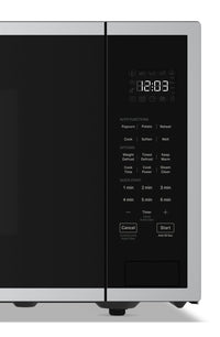 KitchenAid 1.6 Cu. Ft. Countertop Microwave with 1100 Watts Cooking - PrintShield Stainless - YKMCS1… | Four à micro-ondes de comptoir KitchenAid de 1,6 pi³ avec cuisson à 1 100 W - acier inoxydable avec …