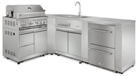 Thor Kitchen 32" Outdoor Barbecue Grill Cabinet - MK03SS304 