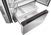 Midea 36" 29.3 Cu. Ft. Smart French-Door Refrigerator - Stainless Steel - MRF29D2AST | Réfrigérateur intelligent Midea de 36 po et de 29,3 pi³ à portes françaises - acier inoxydable - MRF29D2AST | MRF29D2S