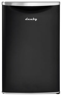 Danby 20.8" 4.4 Cu. Ft. Single-Door Mini Fridge - Black - DAR044A6MDB | Mini réfrigérateur Danby de 4,4 pi³ et de 20,8 po à 1 porte - noir - DAR044A6MDB