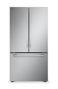 LG Studio 36" 27 Cu. Ft. Smart Counter-Depth MAX™ French-Door Refrigerator - Stainless Steel - SRFB27S3 | Réfrigérateur intelligent LG Studio de 27 pi3 et de 36 po de profondeur comptoir MAXMCà portes françaises - acier inoxydable - SRFB27S3 | SRFB27S3