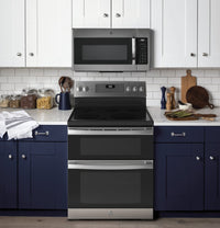 GE 6.6 Cu. Ft. Double-Oven Freestanding Electric Range - JBS86SPSS 