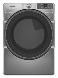 Whirlpool 7.4 Cu. Ft. Smart Gas Dryer with Wrinkle Shield™ - Radiant Silver - WGD5720RR | Sécheuse à gaz intelligente Whirlpool de 7,4 pi³ avec Wrinkle ShieldMC - argenté radieux - WGD5720RR  | WGD5720R