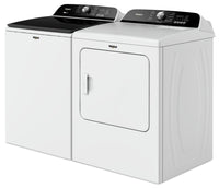 Whirlpool 6.1 Cu. Ft. Top-Load Washer with Removable Agitator and 7 Cu. Ft. Gas Dryer | Laveuse à chargement par le haut de 6,1 pi³ avec agitateur amovible et sécheuse à gaz de 7 pi³ de Whirlpool | WHTL615G