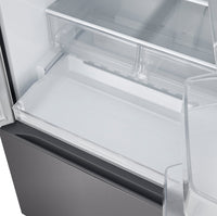 LG 33" 25 Cu. Ft. French-Door Refrigerator with Dual Ice Makers - Black Stainless Steel - LF25S6330D | Réfrigérateur LG de 33 po et de 25 pi³ à portes françaises avec machine à glaçons double - acier inoxydable noir - LF25S6330D | LF25S63D