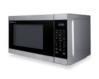 Sharp 1.1 Cu. Ft. Carousel® Countertop Microwave - Stainless Steel - SMC1162KSC | Four à micro-ondes de comptoir Sharp de 1,1 pi3 avec plateau tournant CarouselMD - SMC1162KSC | SMC116SC