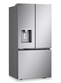 LG 33" 20 Cu. Ft. French-Door Counter-Depth MAX™ Refrigerator - Smudge Proof Stainless Steel - LF20C… | Réfrigérateur LG de 20 pi³ et de 33 po à portes françaises de profondeur comptoir MAXMC - acier inox…