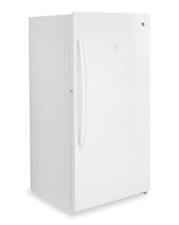 GE 14.1 Cu. Ft. Frost-Free Upright Freezer - White - FUF14DLRWW | Congélateur vertical GE sans givre de 14,1 pi³ - blanc - FUF14DLRWW | FUF14DWW