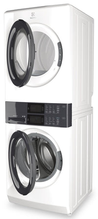 Electrolux 5.1/8.0 Cu. Ft. Front-Load Laundry Tower - White - ELTE730CAW | Tour de buanderie Laundry TowerMC Electrolux à chargement frontal de 5,1/8,0 pi³ - blanc…