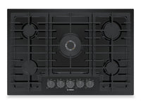 Bosch 30" 800 Series Gas Cooktop with Dual-Flame Power Burner - NGM8049UC | Surface de cuisson à gaz Bosch de série 800 de 30 po avec brûleur puissant à flamme double - NGM8049UC | NGM804UC