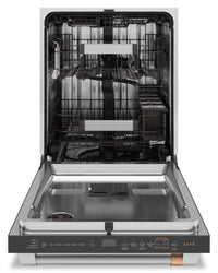 Café 24" 44 dBA Smart Top-Control CustomFit Dishwasher with Third Rack - Matte Black - CDT858P3VD1 | Lave-vaisselle intelligent Café CustomFit de 24 po et de 44 dBA avec commandes sur le dessus et 3e panier - noir mat - CDT858P3VD1 | CDT858P3