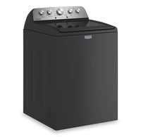 Maytag 5.4 Cu. Ft. Top Load Washer with Extra Power - Volcano Black - MVW5435PBK | Laveuse Maytag à chargement par le haut de 5,4 pi3 avec fonction Extra Power - noir volcan - MVW5435PBK | MVW5435B