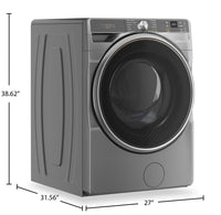 Whirlpool 5.8 Cu. Ft. Front-Load Washer with FreshFlow™ Vent System and AI Intelligent Wash - WFW6720RR | Laveuse Whirlpool à chargement frontal de 5,8 pi³ avec système de ventilation FreshFlowMC et lavage intelligent par IA - WFW6720RR | WFW6720R