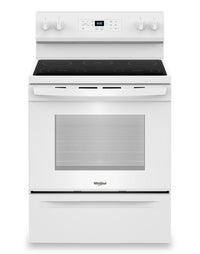 Whirlpool 30" 5.3 Cu. Ft. Electric Range with 5 Elements - YWFES3330RW | Cuisinière électrique Whirlpool de 5,3 pi3 et de 30 po avec 5 éléments - YWFES3330RW | YWFES33W