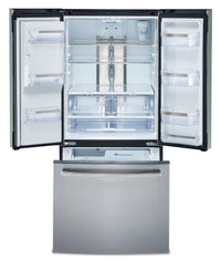 GE Profile 23.6 Cu. Ft. Fingerprint-Resistant French-Door Refrigerator - PFE24HYRKFS 