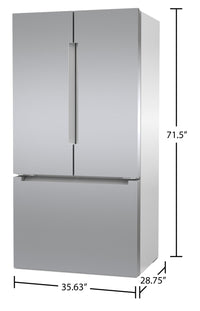 Bosch 20.8 Cu. Ft. Counter-Depth French-Door Refrigerator - B36CT81ENS 