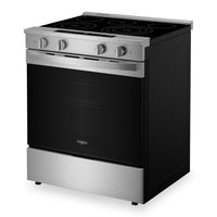 Whirlpool 5.3 Cu. Ft. Electric Range with Air Fry and WipeClean™ Coating - Stainless Steel - YWSES7530RZ | Cuisinière électrique Whirlpool de 5,3 pi3 avec friture à air et revêtement WipeCleanMC - acier inoxydable - YWSES7530RZ | YWSES75Z