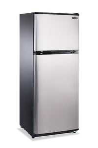 Off-Grid by Unique 10.3 Cu. Ft. Solar-Powered 12/24 DC Top-Mount Refrigerator - Stainless Steel - UGP-290LSS | Réfrigérateur solaire Off-Grid de Unique de 10,3 pi3 et de 12/24 CC à congélateur supérieur - acier inoxydable - UGP-290LSS | UGP290LS