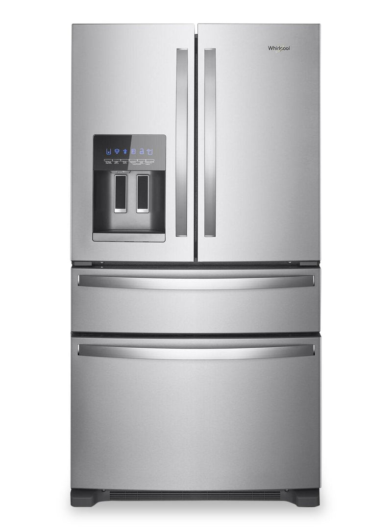 Whirlpool 36" 24.5 Cu. Ft. French-Door Refrigerator - Stainless Steel - WRMF3636RZ | Réfrigérateur Whirlpool de 36 po et de 24,5 pi3 à portes françaises - acier inoxydable - WRMF3636RZ | WRMF36RZ