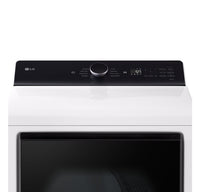 LG 7.3 Cu. Ft. Electric Dryer - White - DLE8400WE | Sécheuse électrique LG de 7,3 pi³ - blanche - DLE8400WE