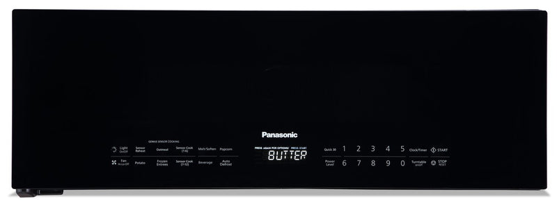 Panasonic 1.2 Cu. Ft. Low-Profile Over-the-Range Microwave - NNSG65NB 