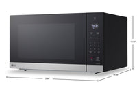 LG 2 Cu. Ft. NeoChef™ Countertop Microwave with Smart Inverter and Sensor Cooking - MSER2090S | Four à micro-ondes de comptoir LG NeoChefMC de 2 pi3 avec technologie Smart Inverter et cuisson par capteur - MSER2090S | MSER209S