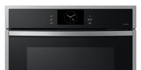 Samsung 30" 5.1 Cu. Ft. Electric Single Wall Oven with Steam Cook and Air Sous Vide - Stainless Stee… | Four mural simple électrique Samsung de 5,1 pi³ et de 30 po avec cuisson à la vapeur et Air Sous Vid…