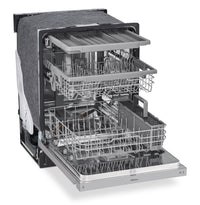 LG 24" Front Control Built-In Dishwasher with QuadWash® - LDFN4542S 